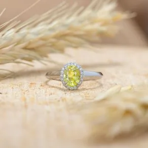 Or blanc, Chrysoberyl, Diamants