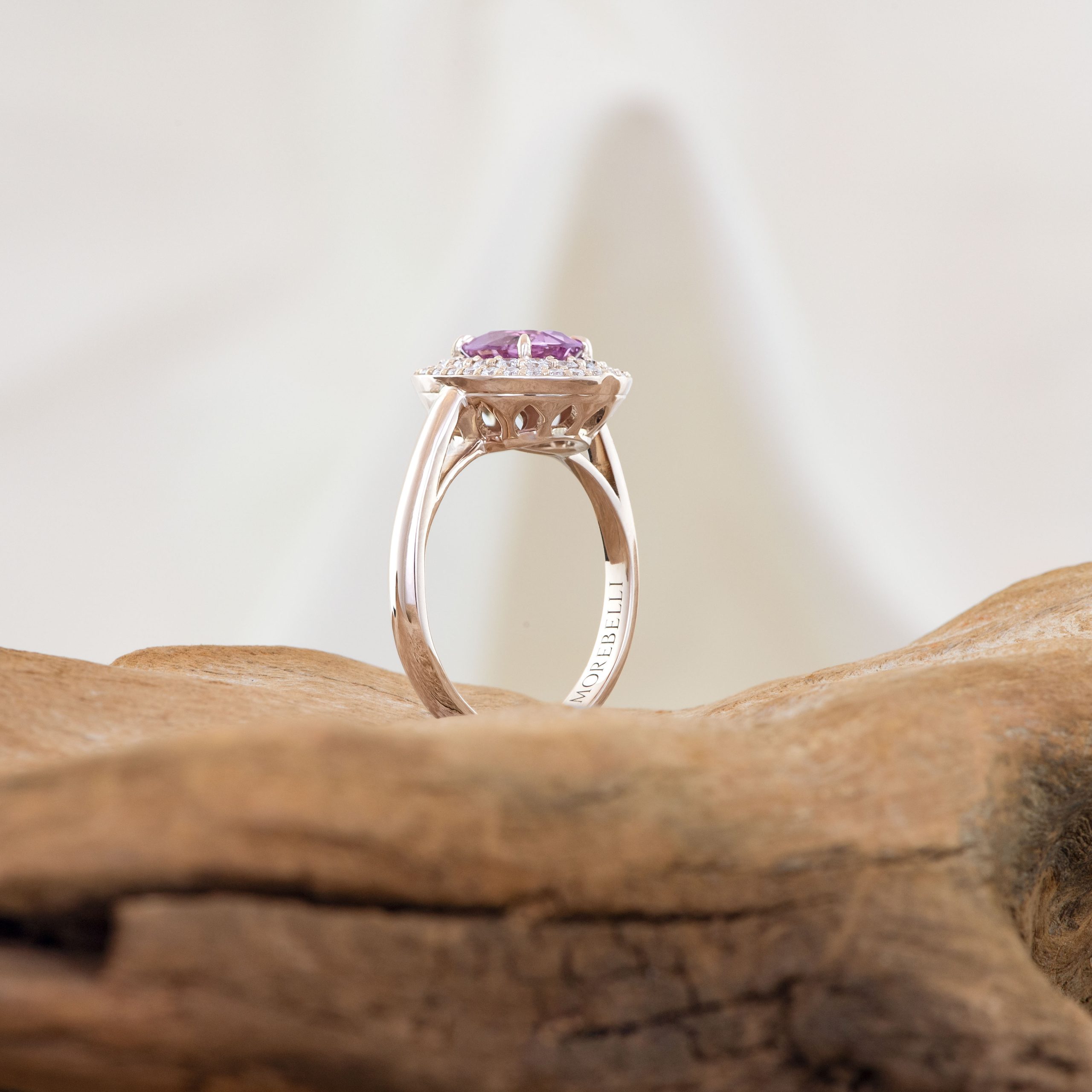 Or rose, Saphir rose, Diamants – Image 2