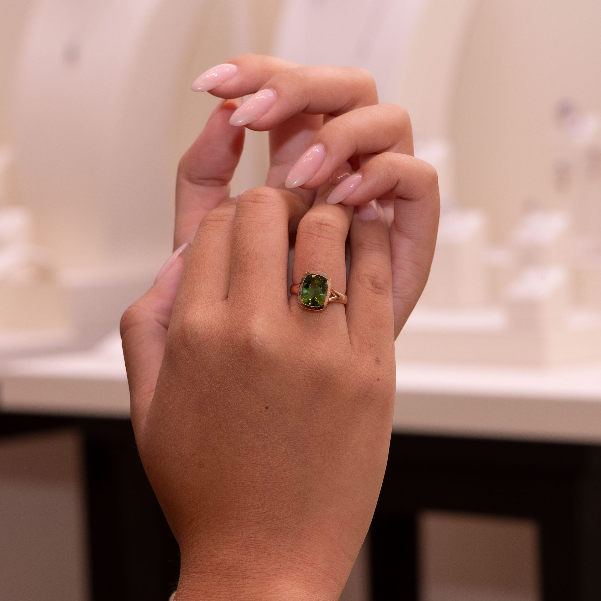 Or rose, Tourmaline verte – Image 3