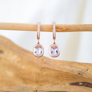 Or rose, Morganites, Diamants