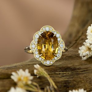 Or jaune, Heliodore, Diamants