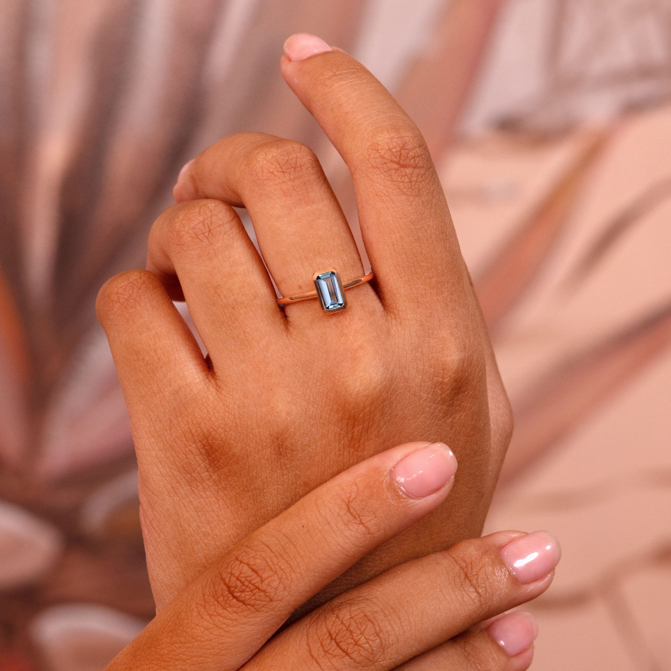 Or rose, Aigue-marine – Image 2