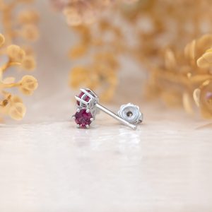 Or blanc, Rubis