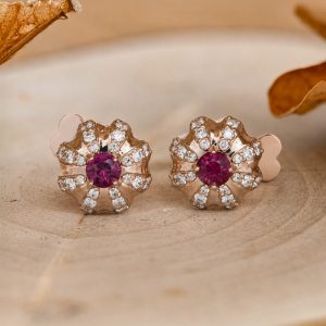 Or rose, Rubis, Diamants